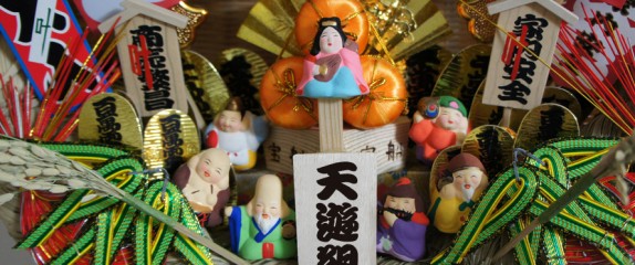 めでたや 天遊組「七福神展」谷中天王寺にて正月元旦から