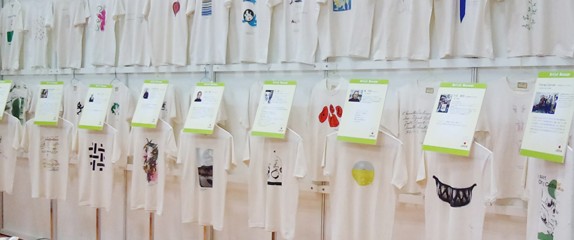 どうしてオーガニックコットン！？100アーティストオーガニックコットンＴシャツ展