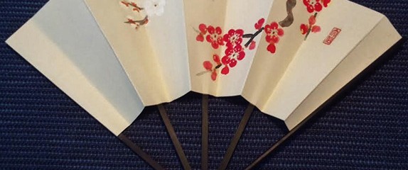恒例「Ｍｙ扇子ワークショップ」