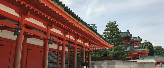 2019年 平安神宮にて 匠 ｘ 古代文字アート